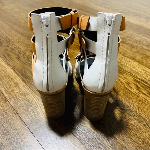 BALENCIAGA Leather Buckle Heels - Picture 7 of 8